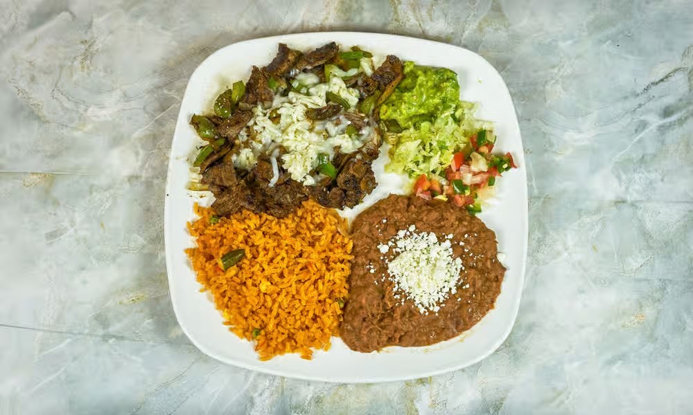 Alambres / Steak with Peppers — La Flor de Jalisco Mexican Grill
