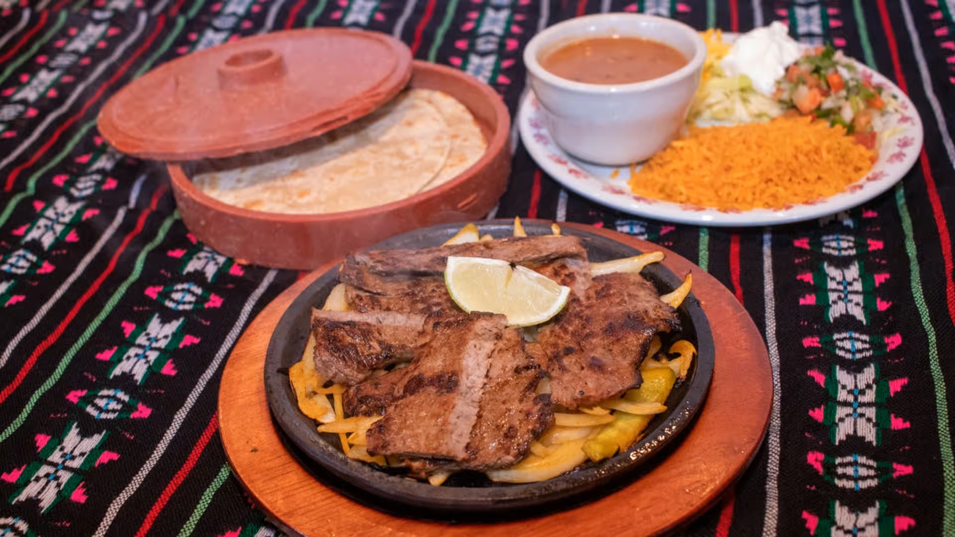 Fajitas Enchiladas