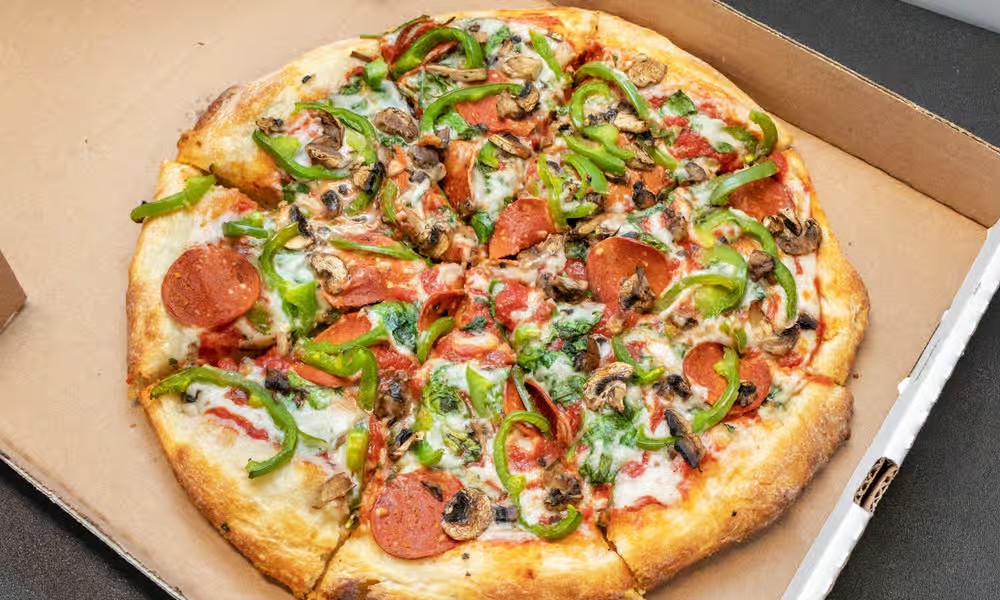 The Ran Off On The Plug Pizza