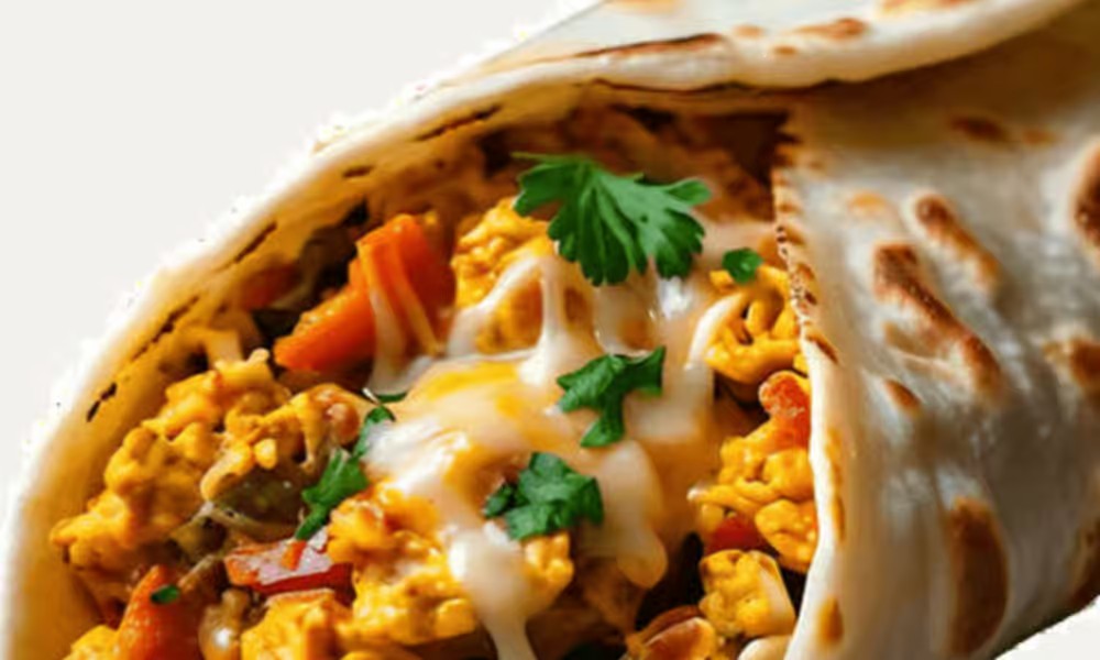Spicy Egg Wrap — Curry Creations