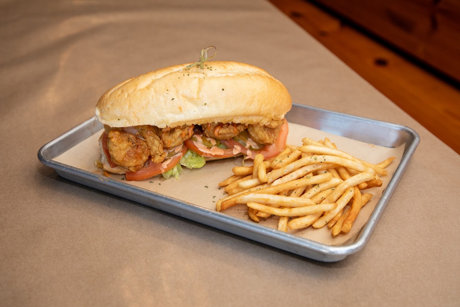 Shrimp Poboy — Clawdaddy